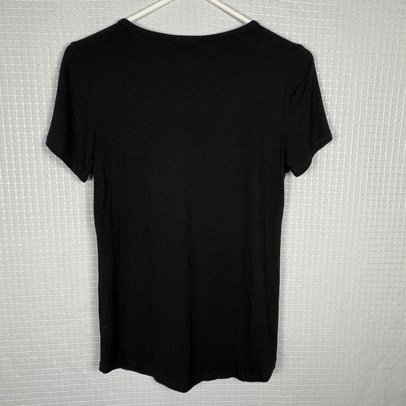 Vocal Angel Wings Top Womens Small Ladder Cutout Rhinestones Graphic Baddie Vamp - Picture 3 of 7